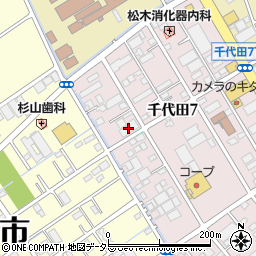 ウィスティリア千代田周辺の地図