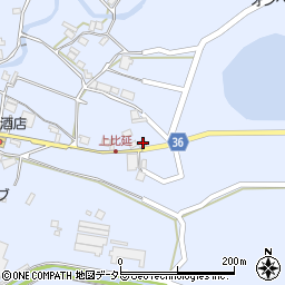 兵庫県西脇市上比延町958周辺の地図