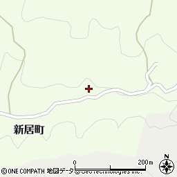 愛知県岡崎市新居町団子岩周辺の地図