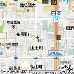 京都府京都市下京区釘隠町231周辺の地図
