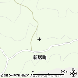 愛知県岡崎市新居町周辺の地図