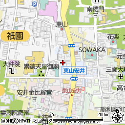 祇園 大渡周辺の地図