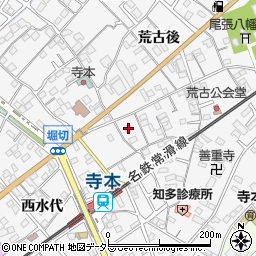 愛知県知多市八幡蔵池32周辺の地図