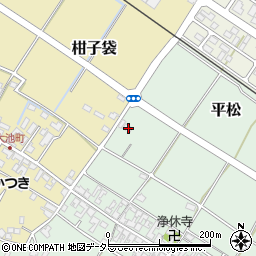 滋賀県湖南市平松660周辺の地図