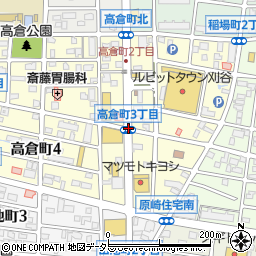 高倉町３周辺の地図