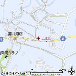 兵庫県西脇市上比延町933周辺の地図