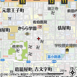 京都府京都市下京区東前町410周辺の地図