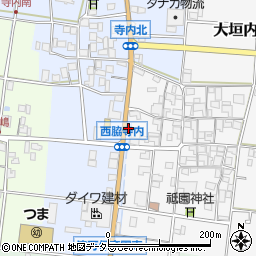 兵庫県西脇市寺内36-3周辺の地図