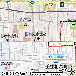 京都清宗根付館周辺の地図