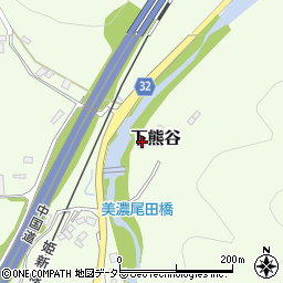 岡山県新見市下熊谷2992周辺の地図