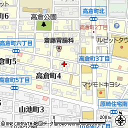 マンション高倉周辺の地図