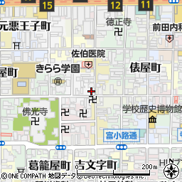 京都府京都市下京区東前町415周辺の地図
