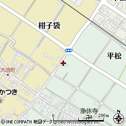 滋賀県湖南市平松661周辺の地図