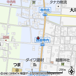 兵庫県西脇市寺内36周辺の地図