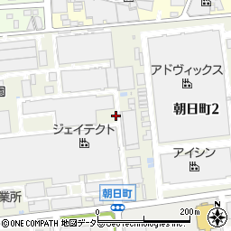 愛知県刈谷市朝日町周辺の地図