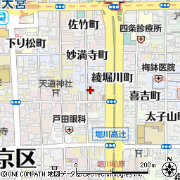 京都府京都市下京区雁金町418-1周辺の地図