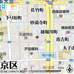京都府京都市下京区雁金町417-2周辺の地図