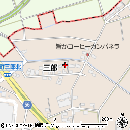 愛知県安城市里町三郎4-2周辺の地図