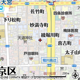 京都府京都市下京区雁金町416周辺の地図