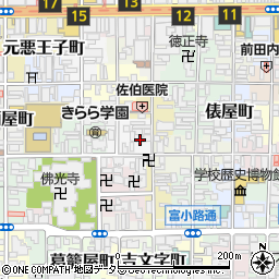 京都府京都市下京区東前町411周辺の地図