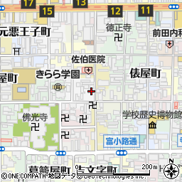京都府京都市下京区東前町416周辺の地図