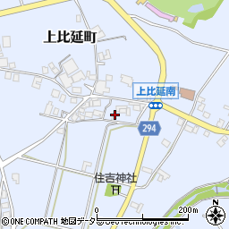 兵庫県西脇市上比延町202-1周辺の地図