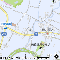 兵庫県西脇市上比延町1周辺の地図