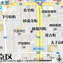 京都府京都市下京区雁金町412周辺の地図