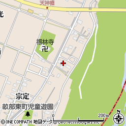 愛知県豊田市畝部東町寺東17周辺の地図