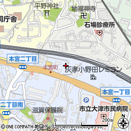 〒520-0804 滋賀県大津市本宮の地図