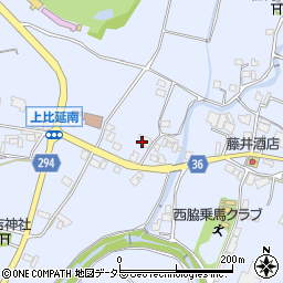 兵庫県西脇市上比延町594周辺の地図
