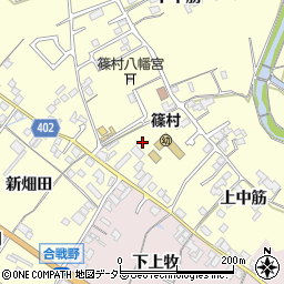京都府亀岡市篠町篠上中筋47-2周辺の地図
