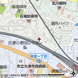 滋賀県大津市石場11周辺の地図