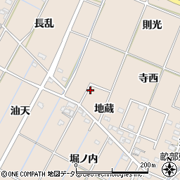 愛知県豊田市畝部東町周辺の地図
