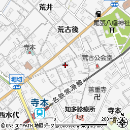 愛知県知多市八幡蔵池24周辺の地図