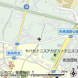 滋賀県草津市矢橋町671周辺の地図