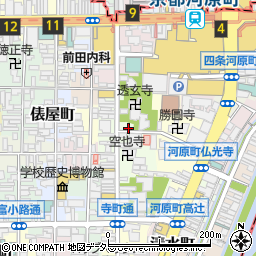 コンセプトてらぶつパーキング周辺の地図