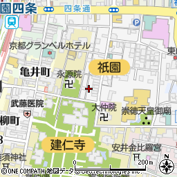 祇園一平周辺の地図