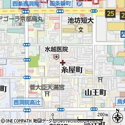 京都府京都市下京区船鉾町391周辺の地図