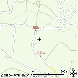 兵庫県猪名川町（川辺郡）柏原（福井）周辺の地図
