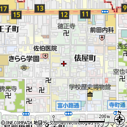 ラリティ田中周辺の地図