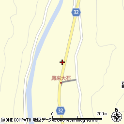 愛知県新城市副川土林20-1周辺の地図