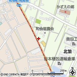 愛知県豊田市和会町南高根44周辺の地図