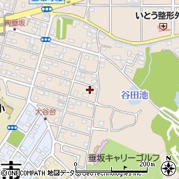 三重県四日市市垂坂町366周辺の地図