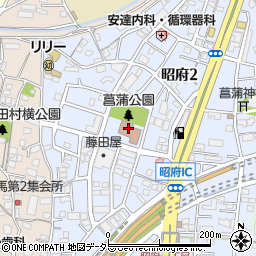 静岡市葵区北部市民サービスコーナー周辺の地図