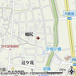 愛知県東海市加木屋町畑尻200-2周辺の地図