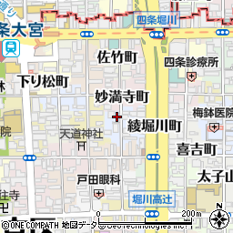 京都府京都市下京区雁金町400-5周辺の地図