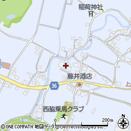 兵庫県西脇市上比延町904周辺の地図