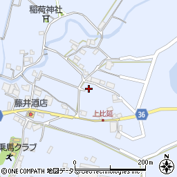 兵庫県西脇市上比延町936周辺の地図
