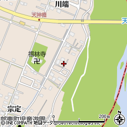 愛知県豊田市畝部東町寺東13周辺の地図